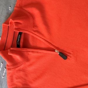 Bugatchi Men's Orange Sweater
